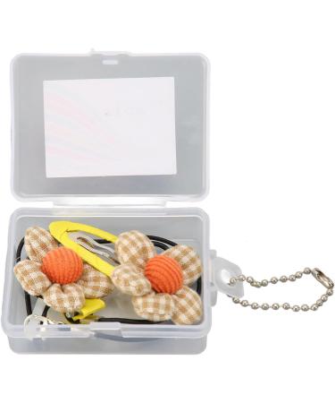 Sound Amplifier Clip Holder - Yellow Plaid Sound Aid Protection for Kids | Enhance Hearing Aid Safety - Buy Online on GoSupps.com