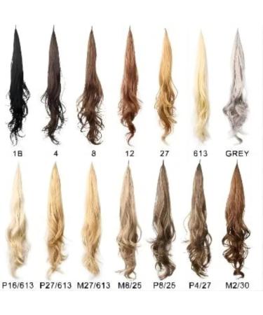 Ponytail Extension Flexible Winding Type Long Wavy Hair Magic Wand High Ponytail Fluffy Hair Extension Synthetic Wig 32-inch Ponytail Women Ponytail Hair Extension(12L) 32inches 12L - Buy Online on GoSupps.com