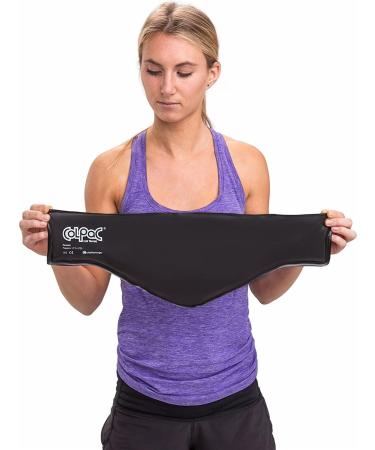 Blues Singer Colpac Cooling Compress - Black Polyurethane Neck Contour Cold Pack (53.3 cm) | International Shipping Available - Buy Online on GoSupps.com