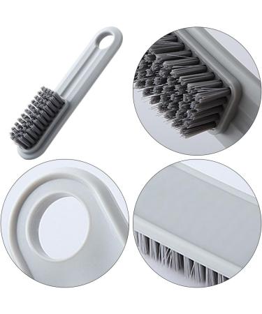 3 Pcs Nail Cleaning Brushes - Plastic Handle Scrubbing Brush for Manicure & Fingernail Cleaning - Buy Online on GoSupps.com