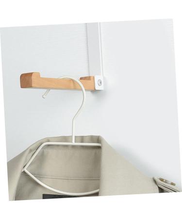 VILLFUL Door Hook Wall Mount Hooks Closet Hooks for Wall Cement Over The Door Rack Towel Hook Nail 17.5X16CM Black - Buy Online on GoSupps.com