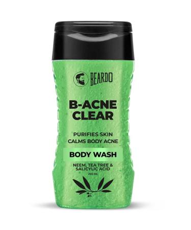 SODEN B-Acne Clear Body Wash 200 ml With Neem Tea Tree and Salicylic Acid