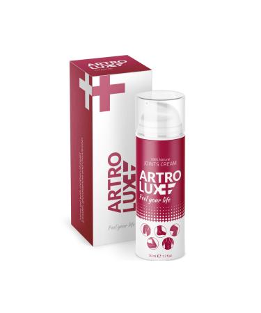 Cr me Artrolux+ Effet Rafra chissant pour les Muscles et les Articulations avec Glucosamine et Chondro tine Cr me soulagement pour le dos la nuque les mains les genoux 50ml