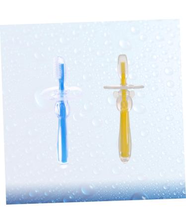 Minkissy 4-Piece Soft Bristle Training Toothbrush Set for Toddlers | Children's Milk Teeth Accessories & Toys - Buy Online on GoSupps.com