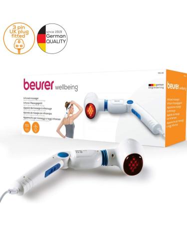 Beurer MG 70 & MG 40 Infrared Massage Devices - Back Neck Arm & Leg Relief with Heat Function - International Shipping Available - Buy Online on GoSupps.com