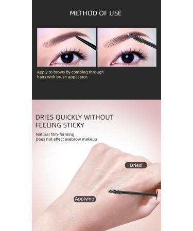 2pcs Eyebrow Soap Makeup Eyebrow Styling Soap Transparent Natural Eyebrow Wax Eyebrow Gel - Buy Online on GoSupps.com