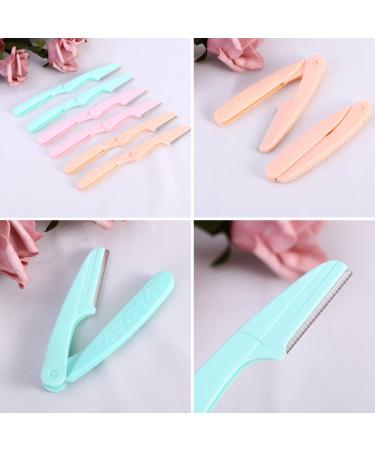 Frcolor 6pcs Eyebrow Razor & Facial Hair Remover for Women - Precision Trimmer Set - Buy Online on GoSupps.com