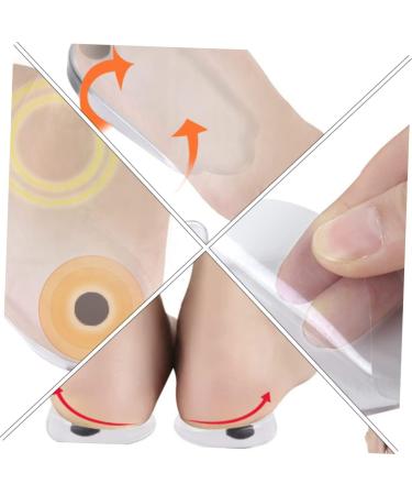 Mobestech Gel Heel Inserts - 6 Pairs Medial & Lateral Heel Pads for Men & Women - Comfortable Half Insoles & Heel Cups for All-Day Support - Buy Online on GoSupps.com