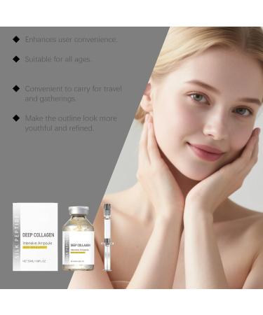 Ampoule liftante intensive aux peptides de soie - Lifting et raffermissement visibles de la peau gr ce un soutien profond du collag ne s rum anti- ge pour lisser les rides et ridules (1 One Size) 50 ml (Lot de 1) 1 - Buy Online on GoSupps.com