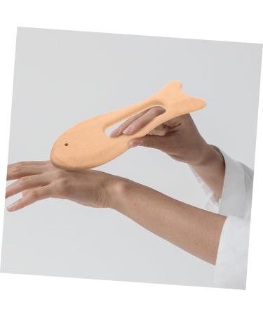 Fomiyes 2-Pack Wooden Gua Sha Massage Tool for Body | Manual Lymphatic Massage Device | Portable Beech Wood Personal Care Board | 20x6.5cm - Buy Online on GoSupps.com