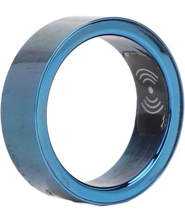 Smart Ring - Sleep Tracker Waterproof Titanium Alloy with Vibration Alarm | Perfect Gift - 17# BLUE - Buy Online on GoSupps.com