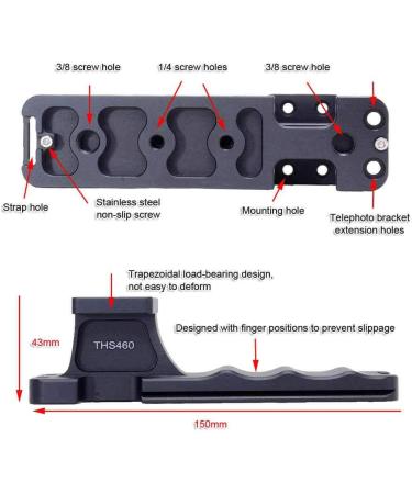 iShoot Tripod Mount Ring Base Stand Lens Collar for Sony FE 600 f/4 GM OSS & FE 400 f/2.8 GM OSS - Arca Swiss Fit Dovetail - Buy Online on GoSupps.com