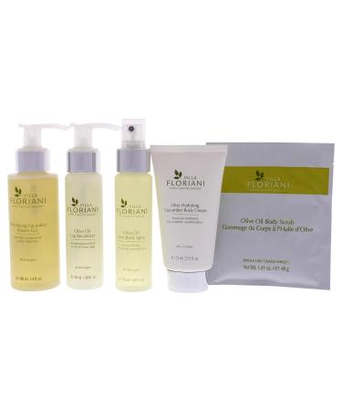 Villa Floriani Ultra-Hydrating Body Travel Kit | Unisex 5 Pc | International Shipping Available - Buy Online on GoSupps.com