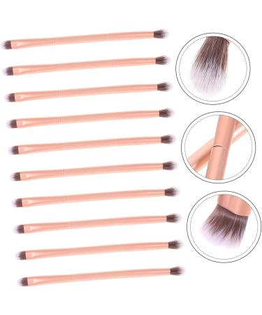 48 Pieces Makeup Eyeshadow Make-Up Blush Eyelash Tools Makeup Brush with Two Ends Mixing Brush Makeup Brush for Girls Synthetic Fibre Miss Portable Powder - Buy Online on GoSupps.com
