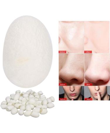 50 Cocons de vers Soie claircit le Teint Nettoyage en Profondeur limination des Points Noirs Boules de vers Soie Exfoliantes Nettoyage en Profondeur avec Ver Soie  - Buy Online on GoSupps.com