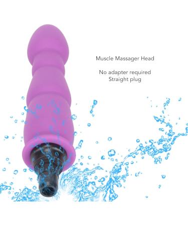 Upgrade Your Massage Gun: Replacement Heads for Deep Muscle Relaxation - Purple 0.7 inches Attachment - Buy Online on GoSupps.com