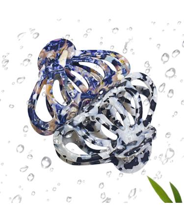 ACCGLORY Bohemian Tortoise Shell Hair Clips - Strong Hold Grip for Thick & Thin Hair - Premium Large & Medium Claw Clips for Women - Stylish Boho Hair Accessories - Buy Online on GoSupps.com