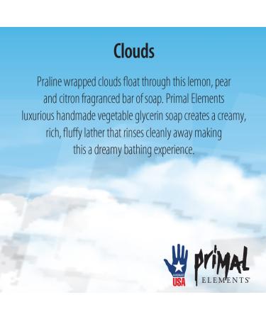 Primal Elements Clouds Soap Loaf 5.5 lb | Luxurious Artisan Soap for Global Shipping - Buy Online on GoSupps.com