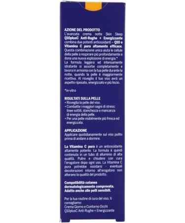 q10 plus c - crema notte antirughe ed energizzante 40 ml - Buy Online on GoSupps.com