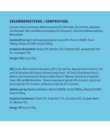 Buy Amazon Cat Snack - Shrimp Salmon & Trout Fisherman's Mix 70g | Premium Cat Treats for International Shipping - Buy Online on GoSupps.com