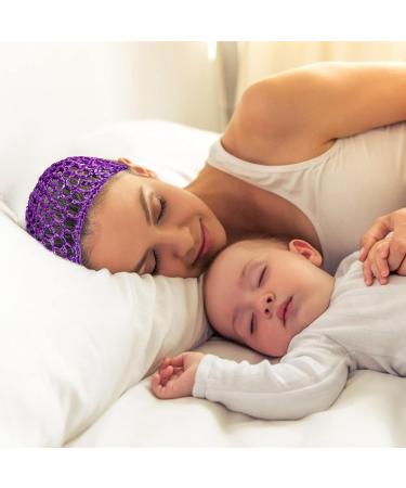 Lurrose Crocheted Hair Net Set - 6 Pack Mesh Snood Hat for Women - Thick Short Colored Hair Cap Covers - Ideal for Sleeping - Buy Online on GoSupps.com