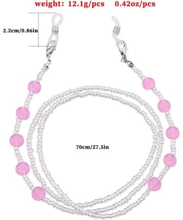 Buy SBTRKT 5-Piece Alloy Eye Chain Stylish & Durable Design for Sunglasses | Perfect for Elderly & Easy to Wear - International Shipping Available - Buy Online on GoSupps.com