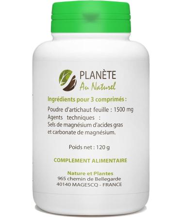 Artichoke - 500 mg - 200 tablets - Buy Online on GoSupps.com