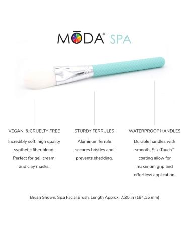 Royal Brush Moda Spa Facial Treatment & Cleansing Face Kit - 2 Piece Set for Glowing Skin | International Shipping Available - Buy Online on GoSupps.com