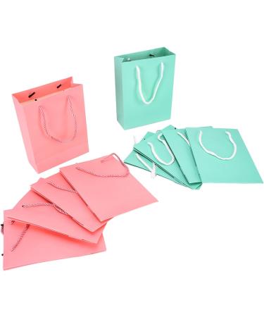 OKAT Paper Gift Bag - 10pcs Pure Color Vertical Bags for Party Gifts | International Shipping Available - Buy Online on GoSupps.com