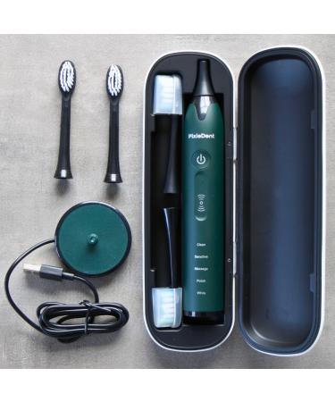 Pixiedent Onyx Electric Toothbrush - 4 Replacement Brushes 5 Modes Timer & Pressure Sensor 96 000 Sonic Movements - International Shipping Available - Buy Online on GoSupps.com