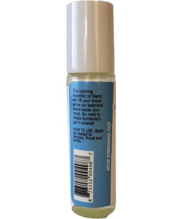 Stress Relief Oil Roller - Therapeutic Essential Oils for Anxiety Relief | Calming Aromatherapy for Men & Women | Made in USA - Buy Online on GoSupps.com