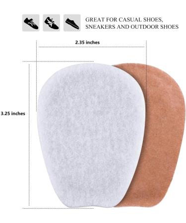 3 Pairs Large Felt Tongue Pads for Shoes - Comfort and Cushioning - Buy Online on GoSupps.com