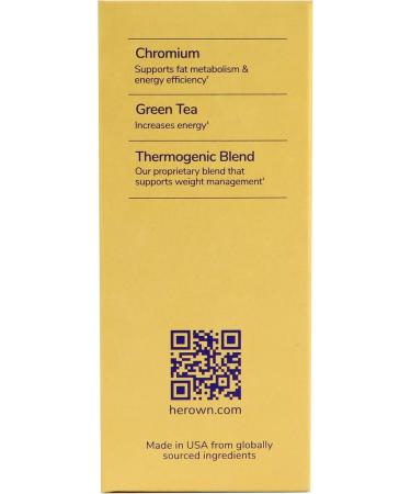 her own Boost Helps Boost Energy Supports Metabolism Proprietary Thermogenic Blend Green Tea Leaf Extract Gluten and Soy Free Vegan 60 Capsules 30 Servings Small Multi - Buy Online on GoSupps.com