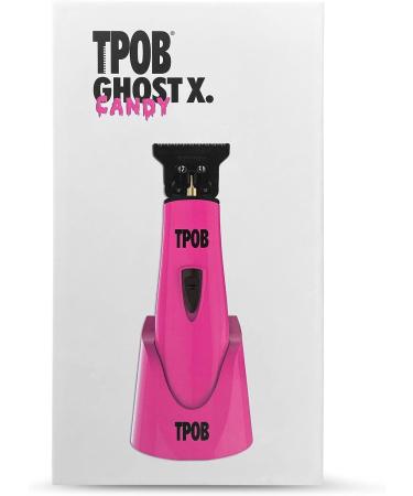 TPOB Ghost X Beard Trimmer for Men - Zero Gapped T-Blade, Cordless & Rechargeable, Electric Shaver - Pink - Buy Online on GoSupps.com