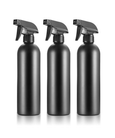 Haochen 3 pc spray bottle 500ml spray bottle black hairdressing bottles plant spray bottle pump spray bottle spray empty water spray bottle atomizer for plants hair (black) - Buy Online on GoSupps.com