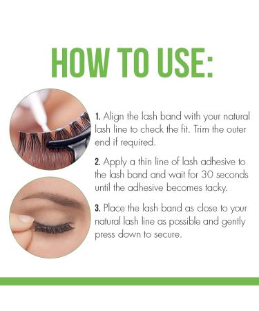 Duo Brush-On Strip Lash Adhesive 2-Pack, 0.18 oz - Clear, Fast Drying, Non-Irritating Formula with Vitamins A, C & E - Safe for Sensitive Eyes and Skin - Buy Online on GoSupps.com