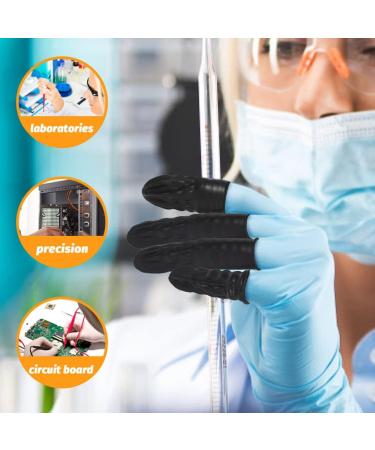 DOITOOL 100pcs Anti-Static Finger Cots - Silicone Finger Protectors for Hot Glue & Daily Use - Small Finger Covers & Rubber Crimping Accessories - Buy Online on GoSupps.com