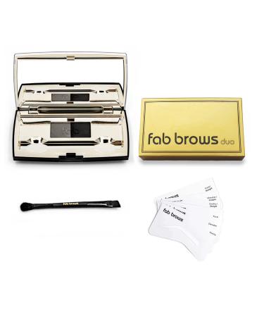 Fab Brows Duo Kit Slate & Black - Buy Online on GoSupps.com