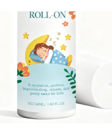  wiroouia Roll-On Lotion - 50ml Natural Safe Roll-On Muscle Relaxation - Sleep Aid | For Teen Girls Boys Skin Body Home Travel School Dormitory Night Lotion - Buy Online on GoSupps.com