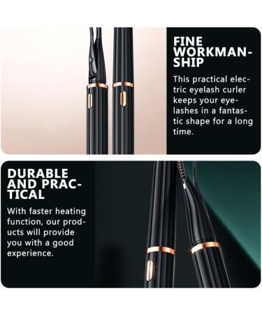 ARTIBETTER Heated Eyelash Curler USB Rechargeable Electric Heating Eyelash Curler with Temperature Control Electric Eyelash Curlers Electric Eyelashes Curl Tool Heating Eyelash Perm - Buy Online on GoSupps.com