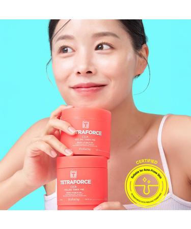 Elishacoy | TETRAFORCE Cica Peeling Toner Pads Gentle Exfoliating & Calming Toner with Cica Daily Skin Smoothing & Hydration Vegan & Dermatologist Tested 150 mL - Buy Online on GoSupps.com