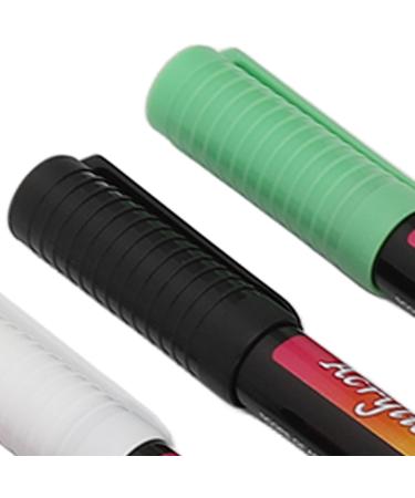 Quick Dry 12 Colors 3D Nail Pens Set DIY Nail Art Drawing Brush Easy to Grip and Portable for Manicure Tools - Buy Online on GoSupps.com