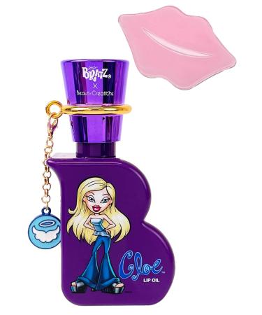 Glam Lux Beauty Bundle Vanilla Scented Lip Oil w Collagen Lip Mask Moisturizing & Shiny Lip Gloss (Cloe 1 count)