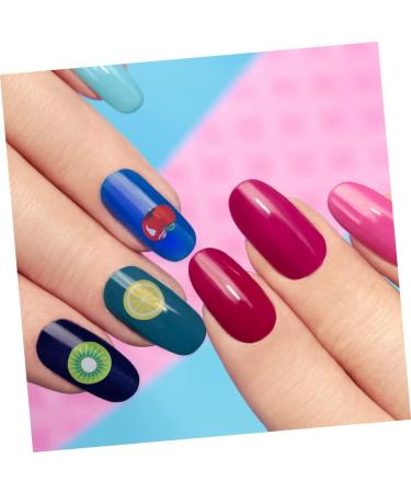 FRCOLOR 7200 Pcs 12 Fruit Sliced nail Art Accessories Diy Nail Slices 3d Nail Charms Resin Charms Hair Dryer Brush Nails Decor Fruit Pattern Nail Art Scrapbook Manicure - Buy Online on GoSupps.com
