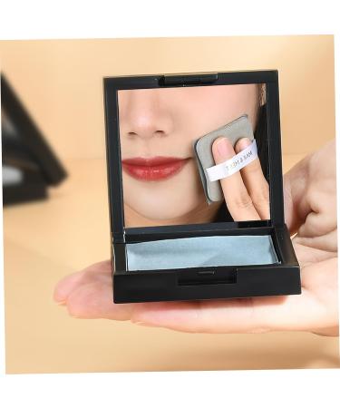 SOLUSTRE 1 Set Sheets Mirrors Powder Puff Oil Absorbing Paper Makeup Oil-Absorbing Paper Face Cleaning Paper Oil Control Facial Tissue Blotting Paper Oil Paper Glass Oil Absorption - Buy Online on GoSupps.com