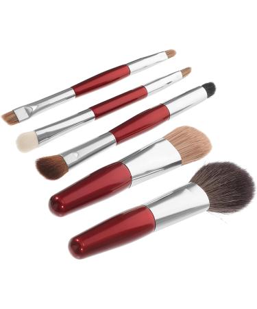 minkissy 2 Sets Makeup Brush with Bag Cosmetics Supply Lip Brush Face Makeup Brush Girl Makeup Brush Cosmetics Brush Powder Makeup Girl's Eyeshadow Brush Handle Brush Miss Fabric The Face - Buy Online on GoSupps.com