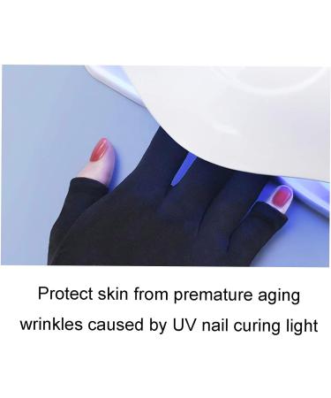 Lamp Nail Care Glove for Skin Nail Manicure Accessories Anti Glove for Curing Lamp - Buy Online on GoSupps.com