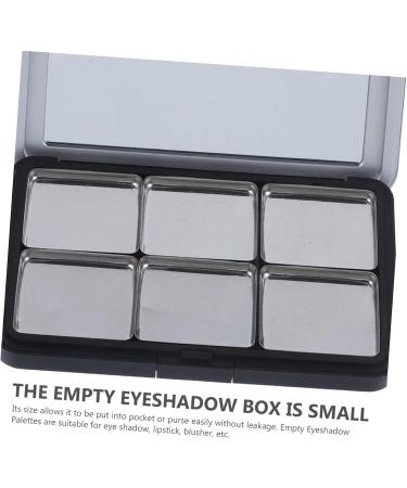 INOOMP 2 ensembles Palette de Maquillage Vide Compacte pour Fards Paupi res Blush et Highlighter Bo te Rangement Cosm tique L g re et Portable pour DIY Maquillage - Buy Online on GoSupps.com