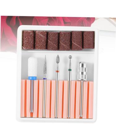 POPETPOP 2 Sets Cuticle Drill Bit Nail Drill Bits for Acrylic Nail Drill Tool Nail Drill Heads Nail Bits Nail Grinding Head Drill Bits for Nails Nail File Bits Pedicure Bits Nail Polish Gel 6.5x5.5cmx2pcs Pinkx2pcs - Buy Online on GoSupps.com