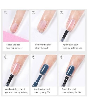 Non Wash Japanese Manicure Toughened Seal Coat Oil Adhesive Seal Layer After The Construction Of Nail Glue(7ml) Cuticle Drill Bits (A One Size) One Size A - Buy Online on GoSupps.com